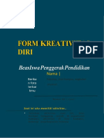 Format Form Kreativitas Diri