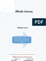 Difficult Airway