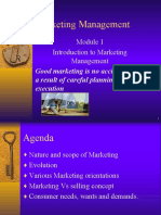 Marketing Management - Module 1