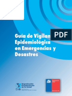 Guia - Vigilancia - Epidemiologia - Emergencias y Desastres PDF
