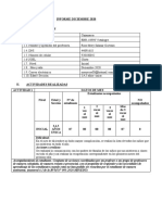 INFORME MENSUAL DEL MES DE DICIEMBRE I.E.I. VISTALEGRE ANGUIA