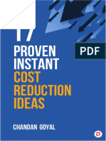 17 Proven Instant Cost Reduction Ideas Chandan Goyal