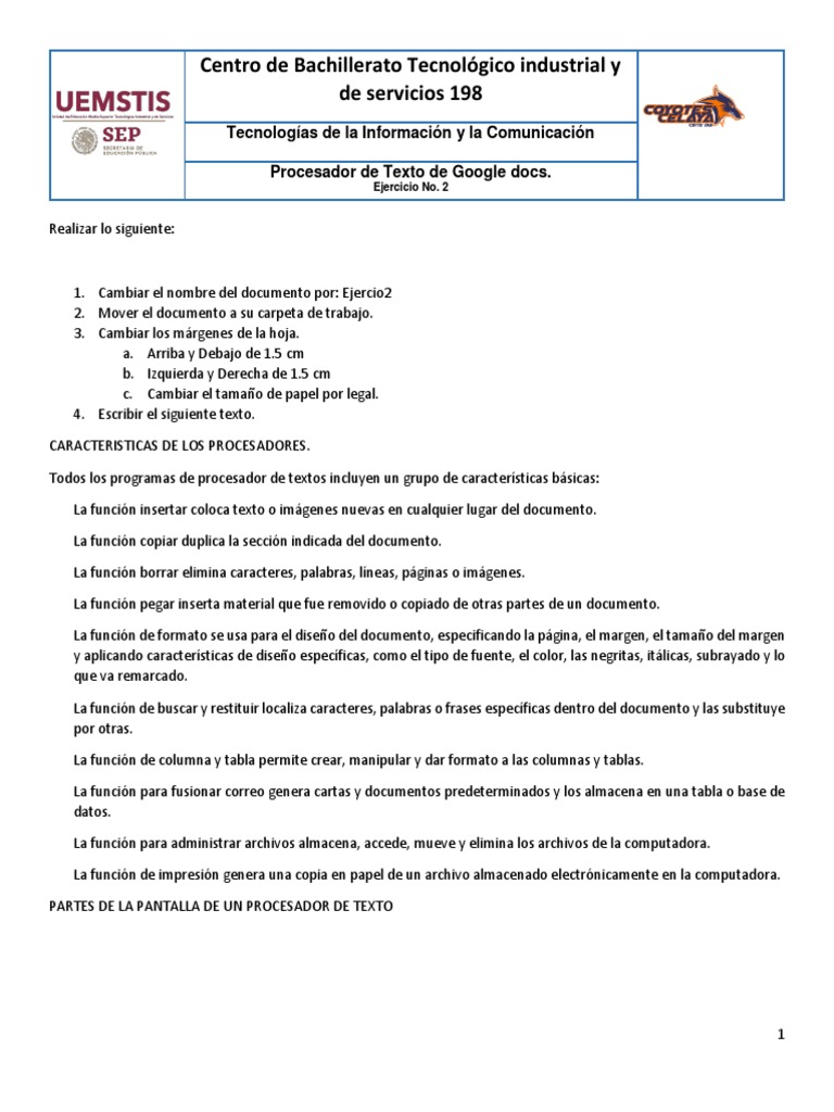 Ejercicio 2 | PDF | Archivo de computadora | Tecnologías de la información