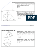 Soal Lingkaran Untuk Kelas 8.1, 8.2, Dan 8.3