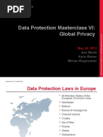 Data Protection Masterclass VI: Global Privacy: Ann Bevitt Karin Retzer Miriam Wugmeister