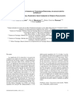 Validación Del Cuestionario de Conciencia Emocional en Adolescentes Españoles PDF