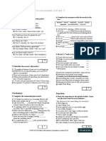 Pre-Intermediate Unit Test 11: Grammar