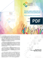 Claves Para Potenciar La Atencion Concentracion Psp Carlos Caamano PDF 757 Kb