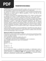Download TRANSPORTATION PROBLEM by mmaannttrraa SN49149522 doc pdf