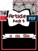 Articles Worksheets Pack 3