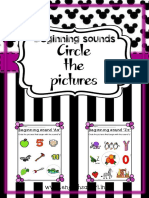 Beginning Sounds Circle The Pictures