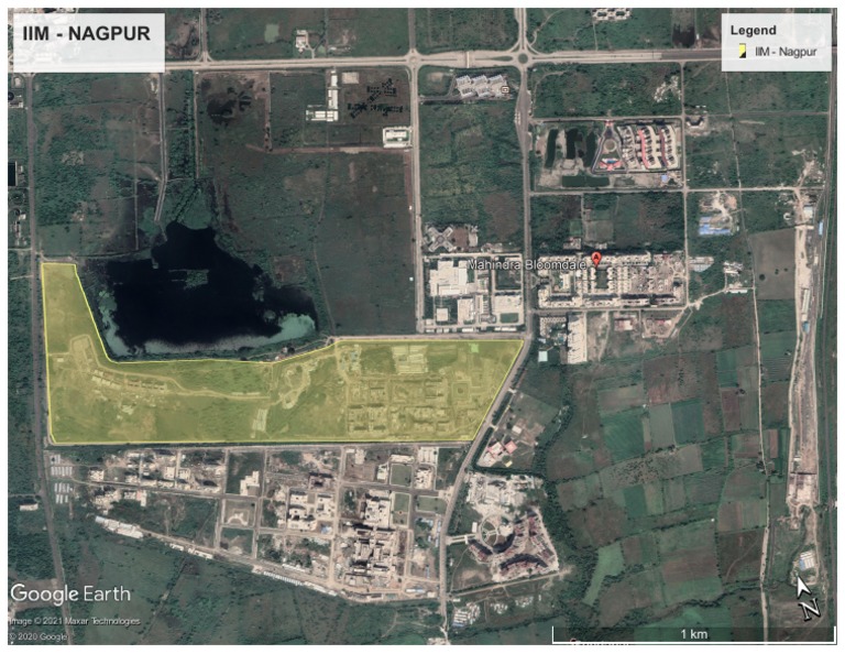 IIM Nagpur Campus Map Overview | PDF