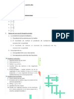 Actividades de Diagnostico para Quinto Año