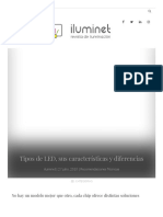 Tipos de LED, sus características y diferencias _ Iluminet revista de iluminación