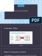 Customer Value Driven Marketing Strategy Developing An Integrated Marketing Mix