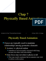 Animation (U) Chap 7 Physically Based Animation