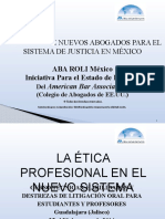 Etica Profesional ABA ROLI México INL Guadalajara Mar 2014