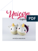 Unicorn Cupcake - Patron Espanol