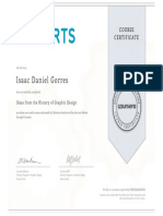 Isaac Daniel Gorres: Course Certificate