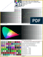 Sensor: X-Rite I1 Displaypro, Colormunki Display Generator: DVD Manual Calibration By: Display