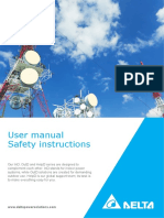 User Manual Safety Instructions: Concentrate On What Is Most Important For You - Your Business