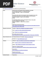 A Level Computer Science Wider Reading