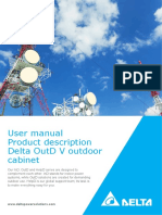 User Manual Product Description Delta Outd V Outdoor Cabinet