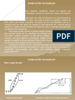 Curs 14 Stabilitatea Taluzurilor Curs