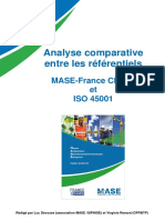 Comparaison Entre Référentiels MASE France Chimie ISO 45001 Version 2020