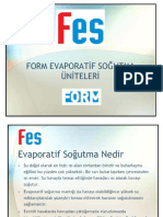 Fes Ek Evaporatif Soguma Uniteleri