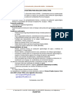 CONVOCATORIA PARA REALIZAR CONSULTORÍA