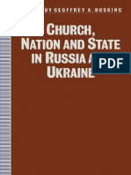 (Studies in Russia and East Europe) Geoffrey A. Hosking (Eds.) - Church, Nation and State in Russia and Ukraine-Palgrave Macmillan UK (1991)