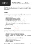 14 besoins fondamentaux de Henderson | PDF | Allaitement | Psychologie