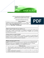 INSTRUMENTO DE PLANEACION DERECHO PROCESAL PENAL Enero-Abril 2021 INESAP 1