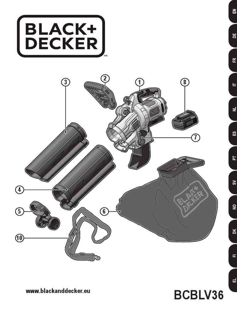 Black Decker bcblv3625l1 QW | PDF | Battery Charger | Ac Power Plugs ...