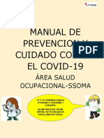 Manual de Prevencion y Cuidado Contra El Covid