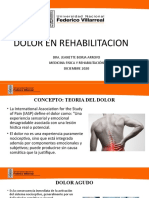 Dolor en Rehabilitación