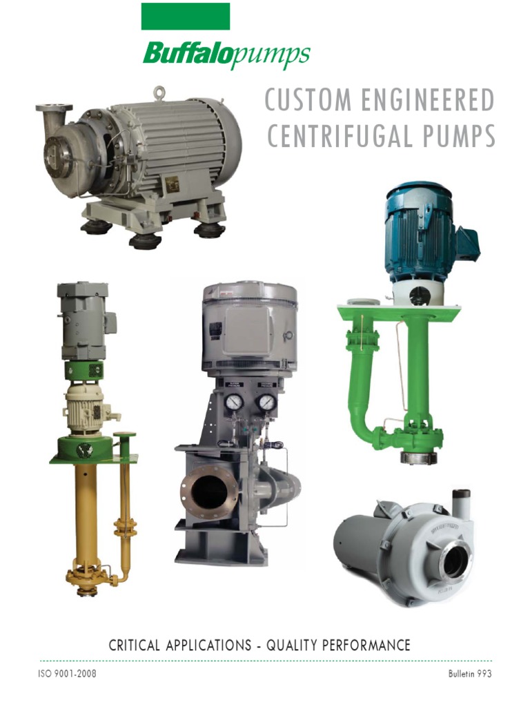 Custom Engineered Booklet Buffalo Pump Solution PDF Pump