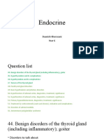 Endocrine System - Internal Medicine