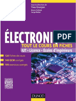 Electronique - Tout Le Cours en Fiches PDF