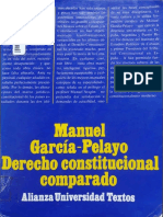 Manuel García Pelayo - Derecho Constitucional Comparado-Alianza Editorial (1993) PDF