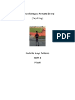Laporan Rekayasa Konversi Energi Radhitte Surya Aditama XI IPS 4