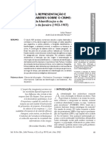 Sistema de informação criminal no Gabinete de Identificação