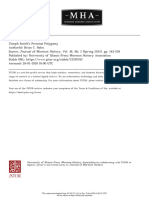 Poligamia Personal de Joseph Smith PDF