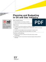 Planning and Budgeting in Oil and Gas Industry: Who Should Attend