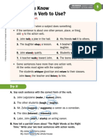 How Do You Know What Action Verb To Use?: Try It
