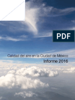 Informe Anual Calidad Aire 2016