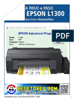 Guia Reset Epson L1300