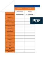 Carta Gantt y Programa Limpieza