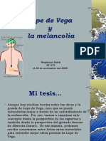 Lope de Vega y La Melancolía